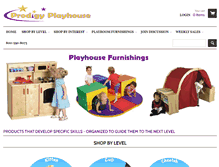 Tablet Screenshot of prodigyplay.com